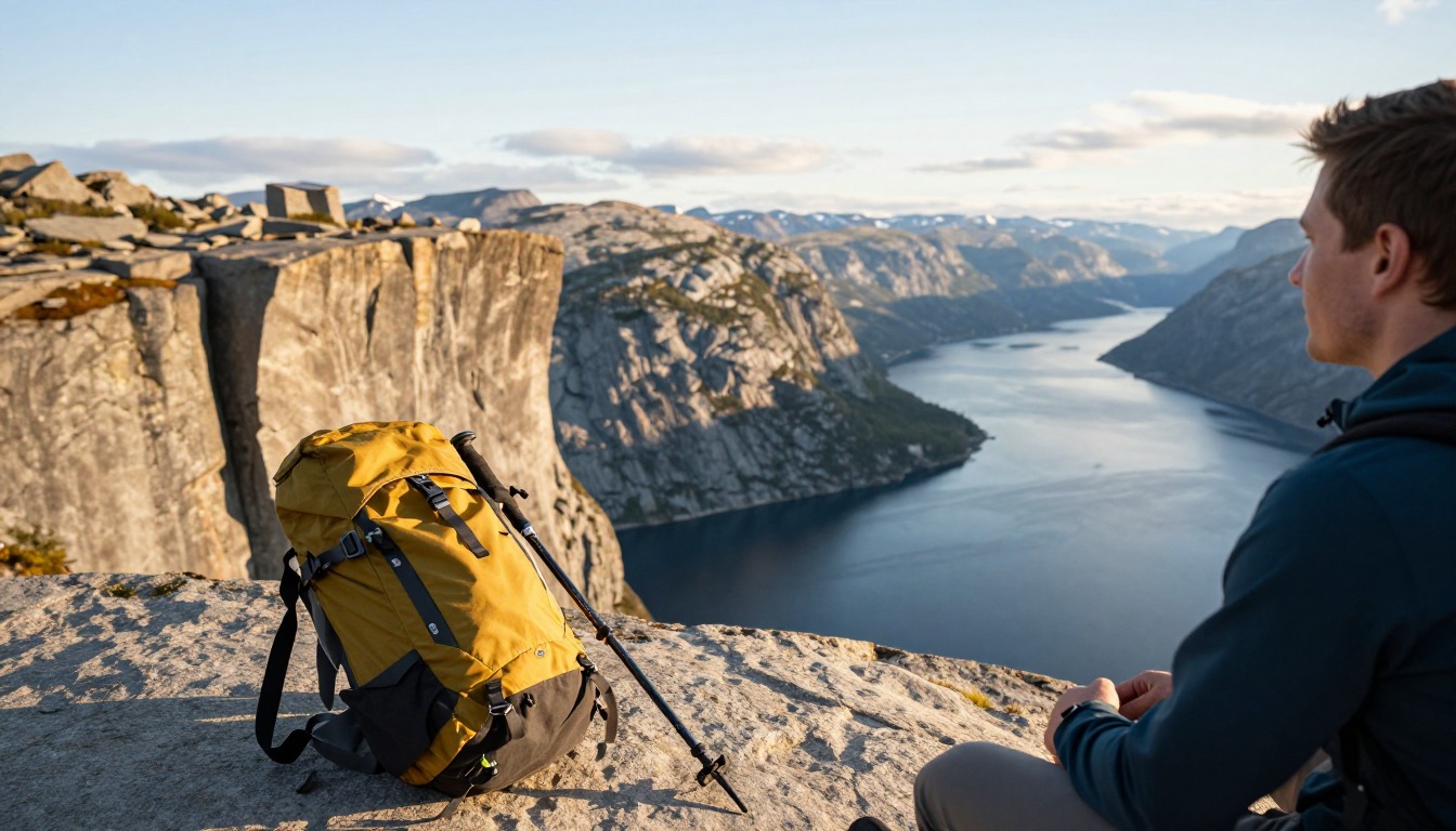Illustrative detail from Preikestolen — Pulpit Rock