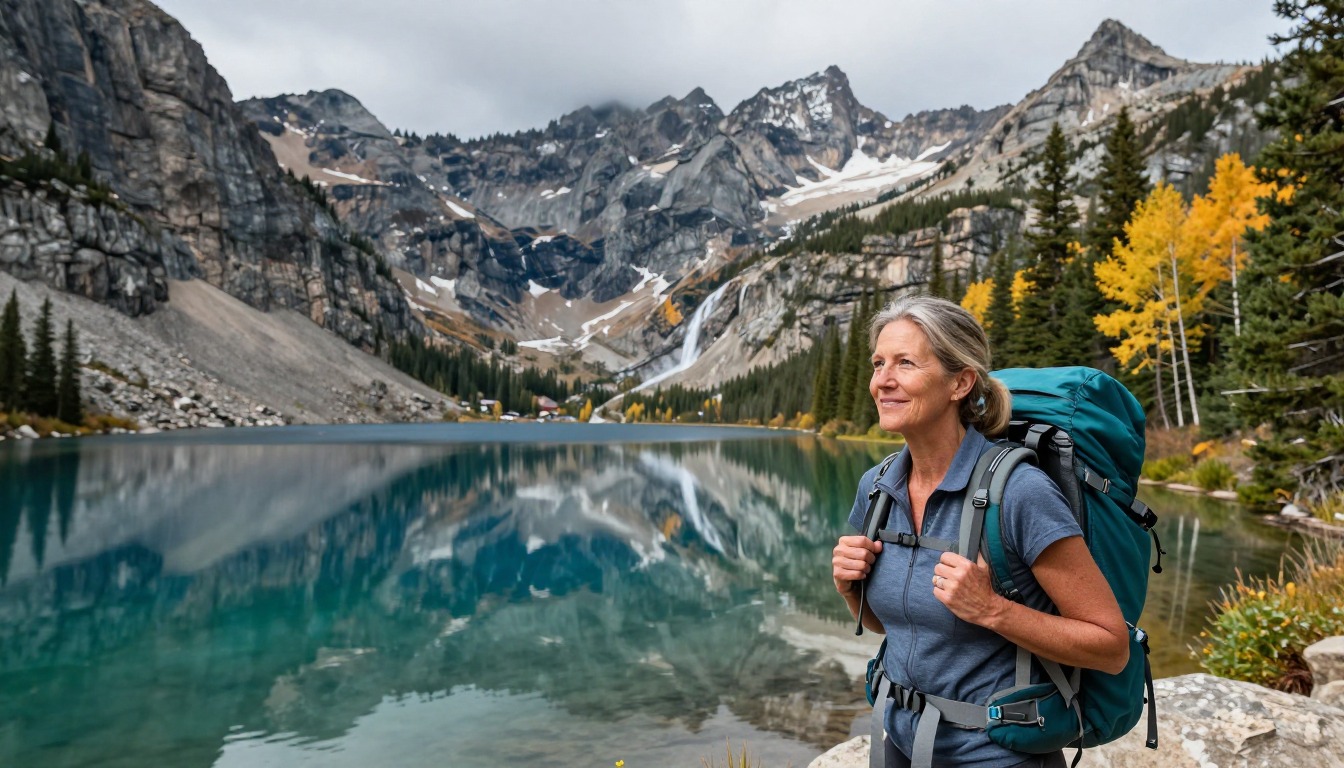 Illustration of a place to stay near Rocky Mountain NP — Sky Pond & Emerald Lake