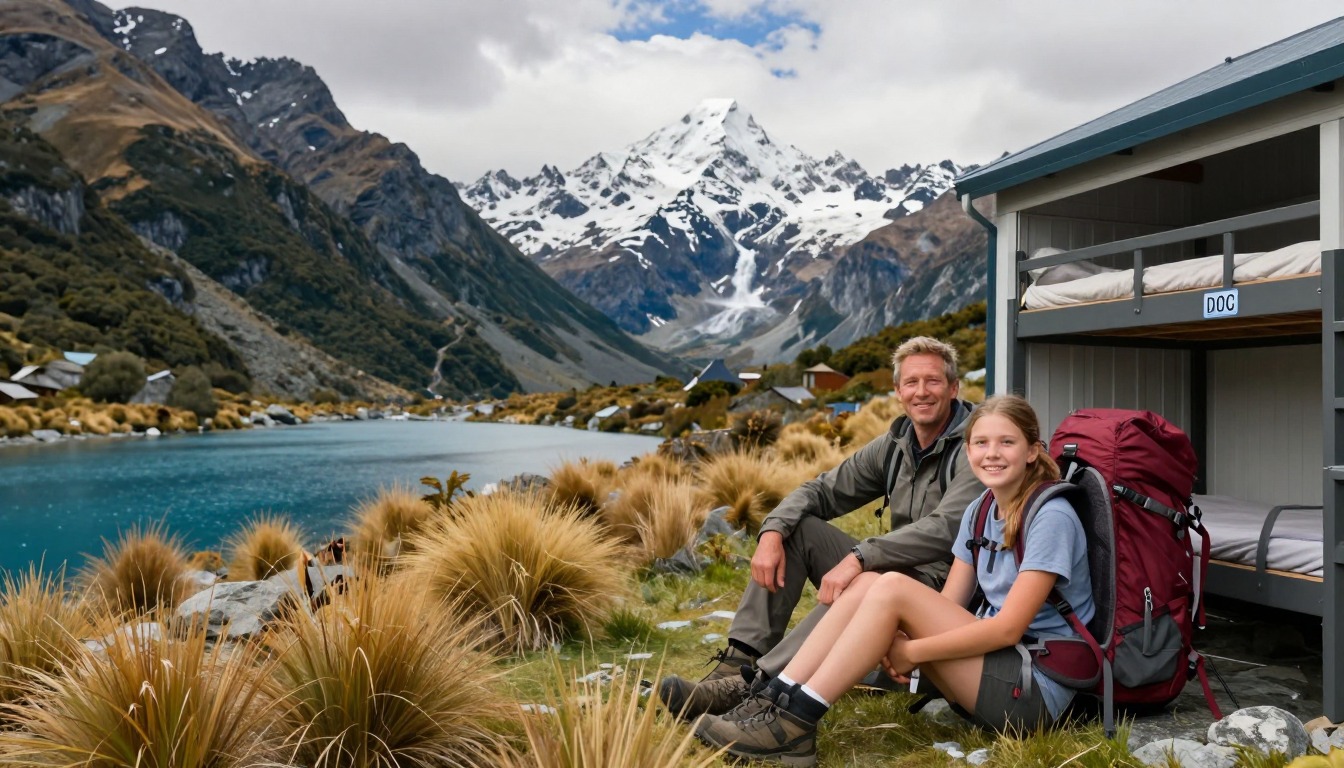 Illustration of a place to stay near Routeburn Track