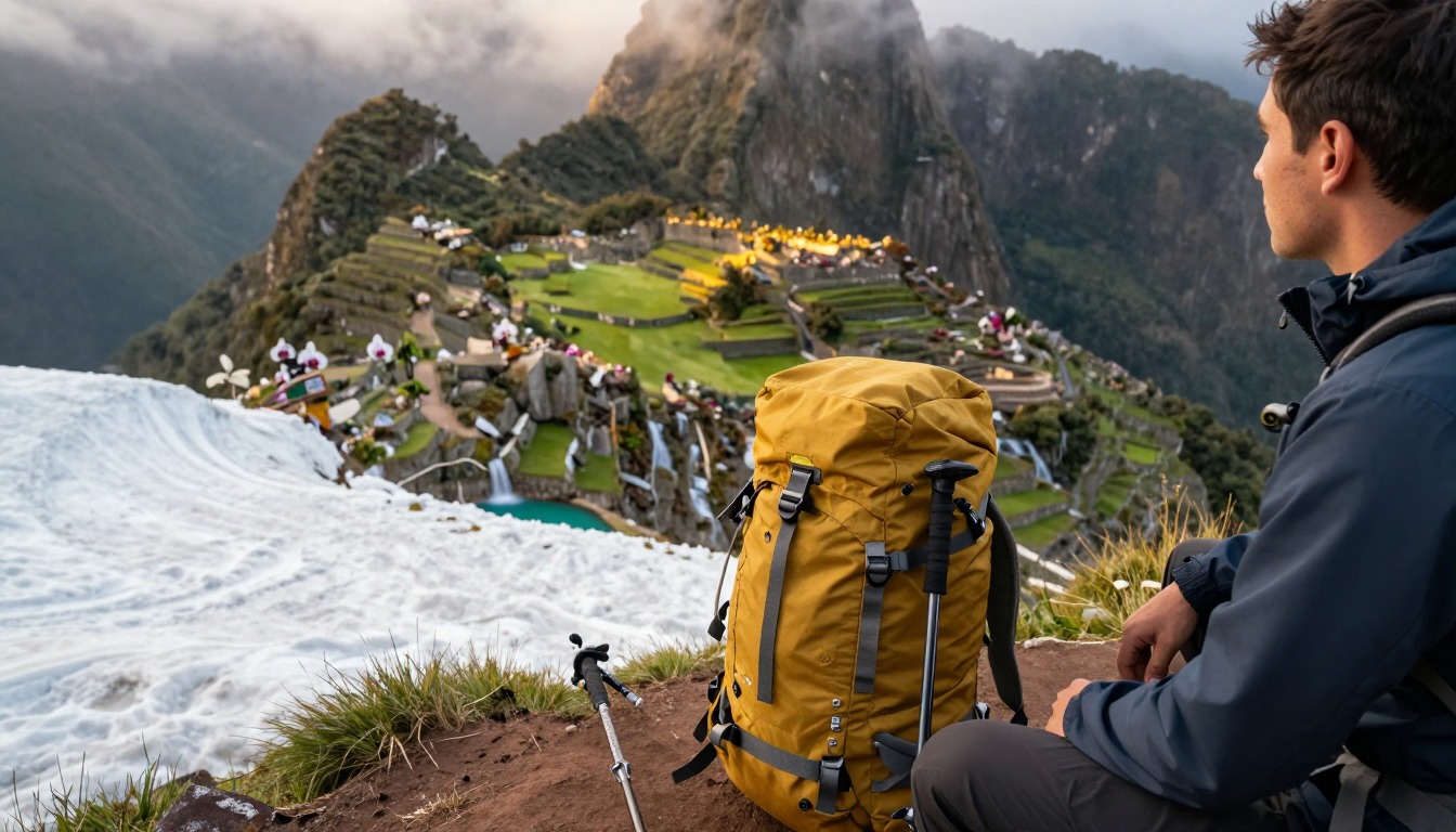 Illustrative detail from Salkantay Trek