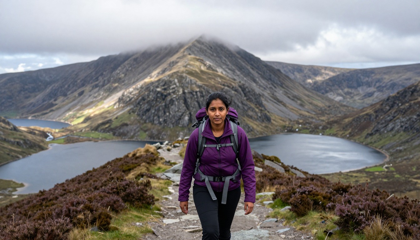 Illustration of the trail at Snowdon / Yr Wyddfa