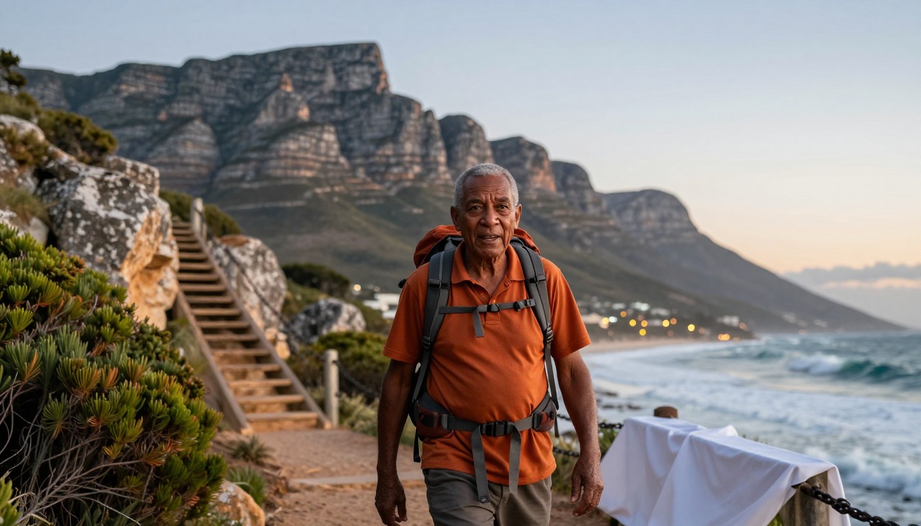 Illustration of the trail at Table Mountain & Lion’s Head