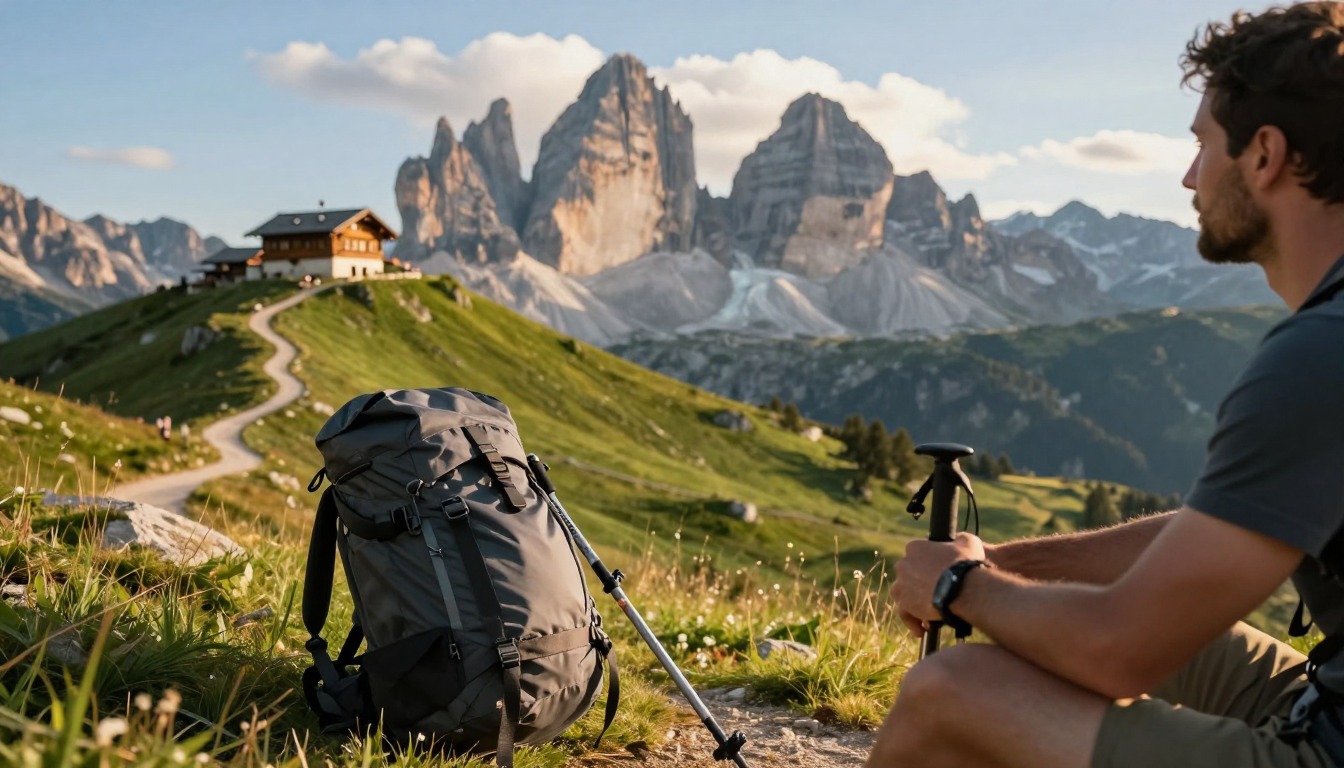 Illustrative detail from Tour du Mont Blanc — Val Veny & Courmayeur