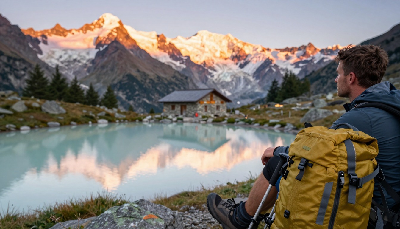 Illustrative detail from Tour du Mont Blanc — Chamonix