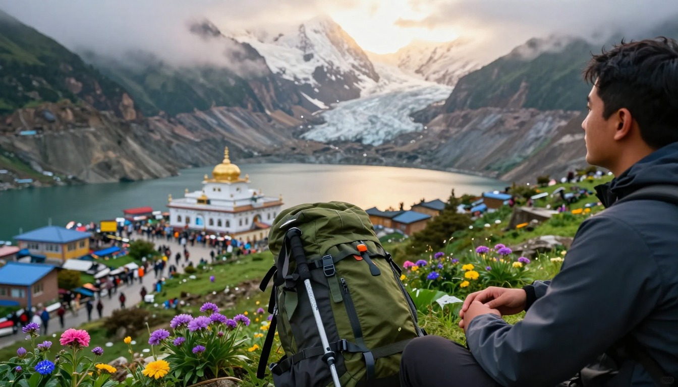 Illustrative detail from Valley of Flowers