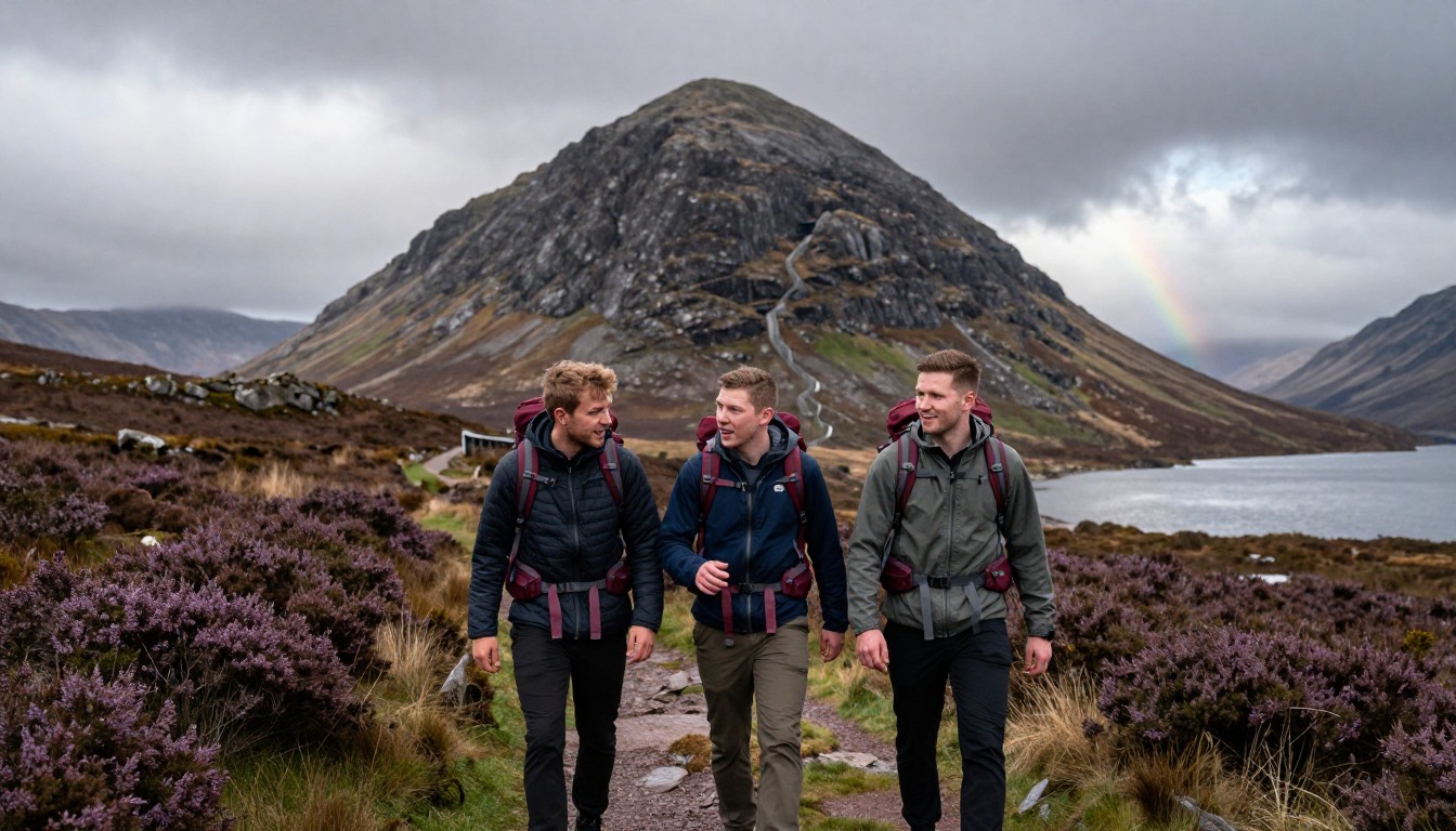 Illustration of the trail at West Highland Way